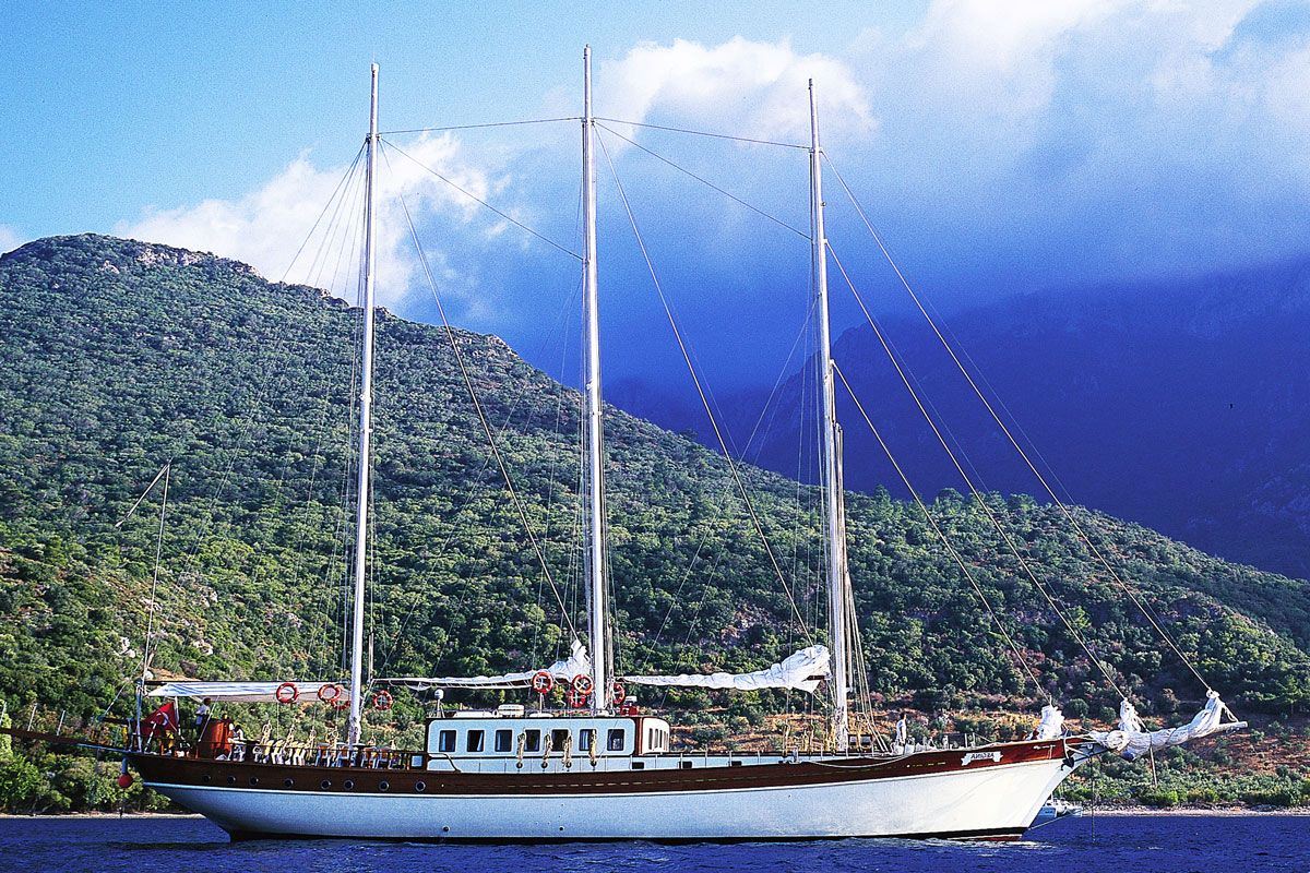 33 m / 108 ft, a classic sailing yachts yacht by Aegean Yacht