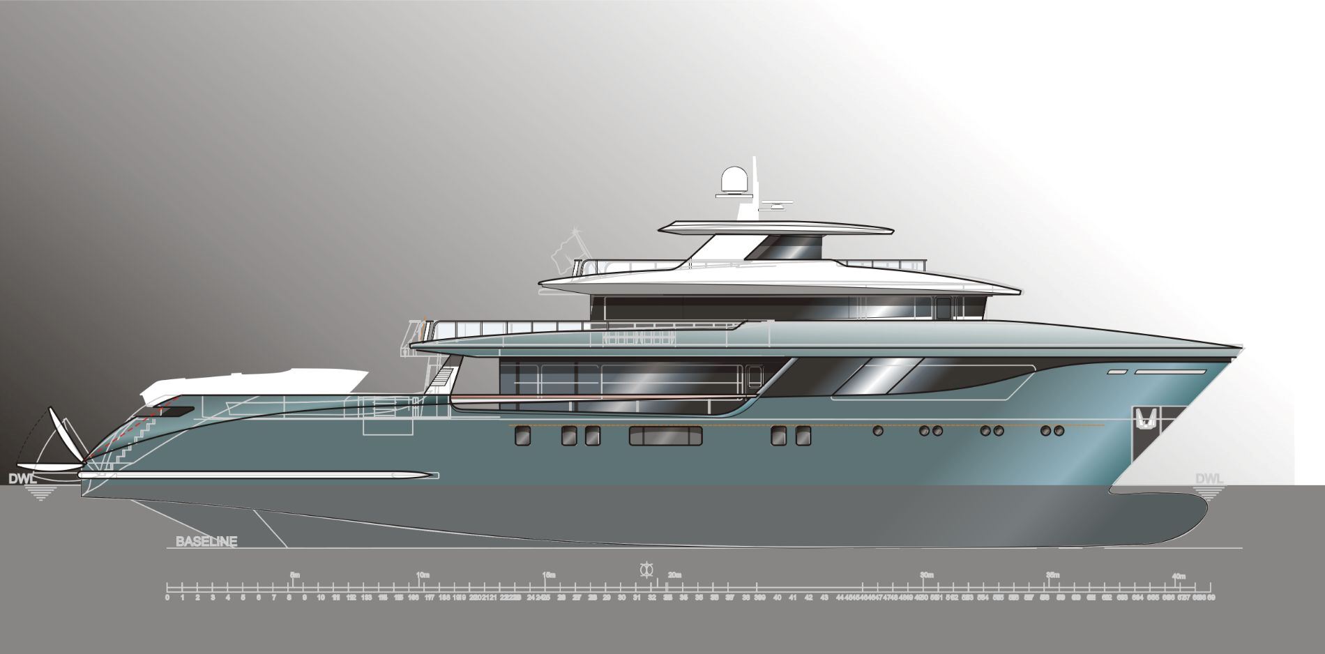 46 m / 151 ft — exterior