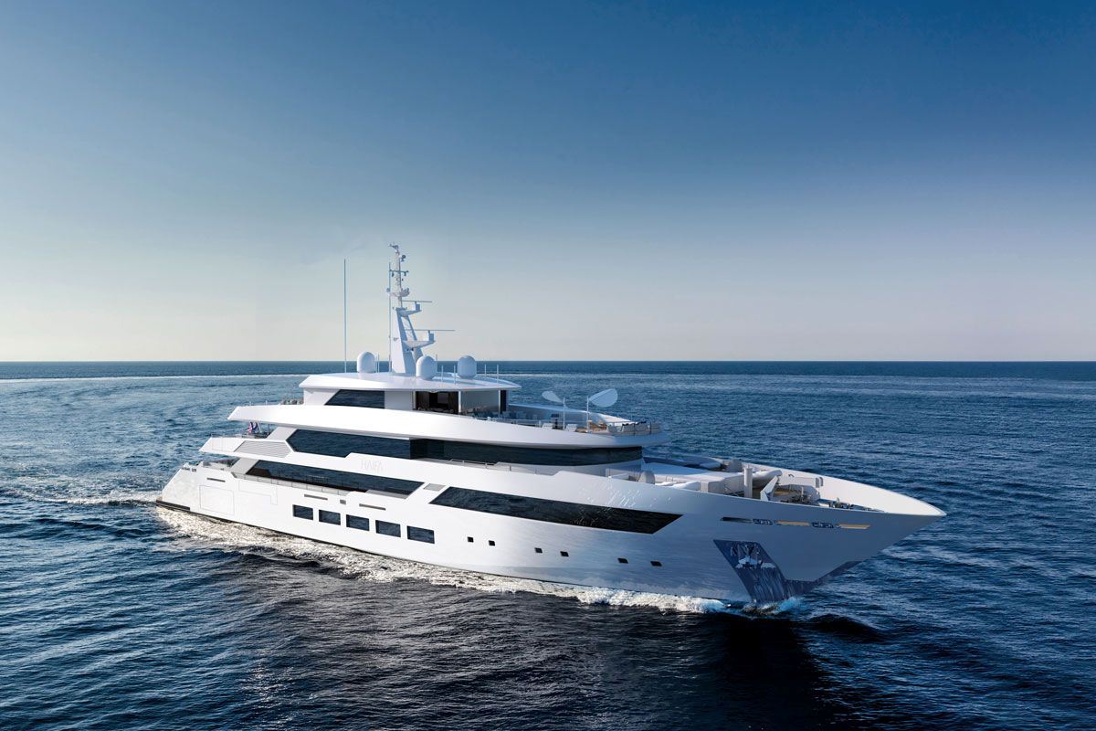 66 m Trideck Motoryacht