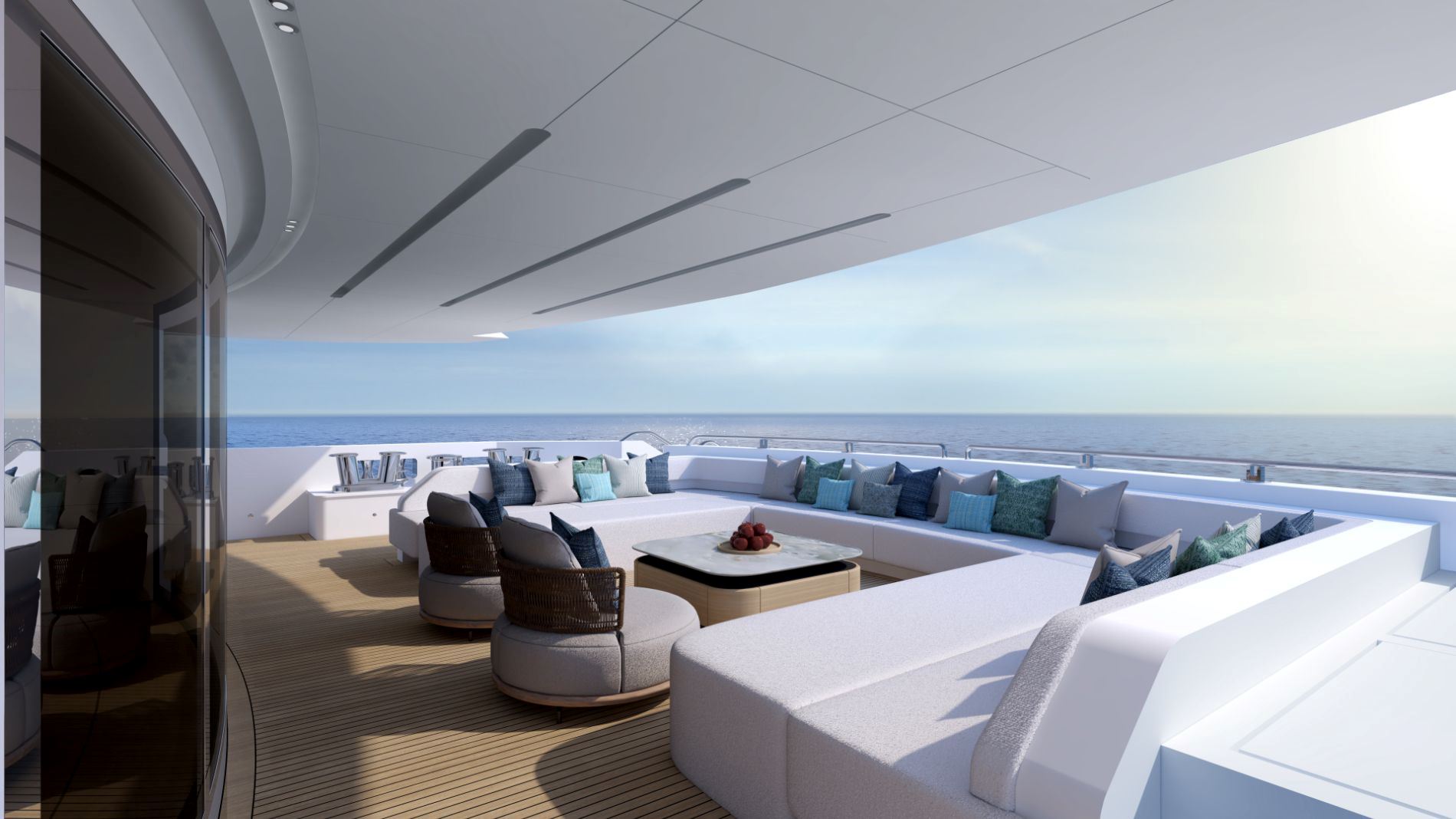 66 m Trideck Motoryacht — exterior