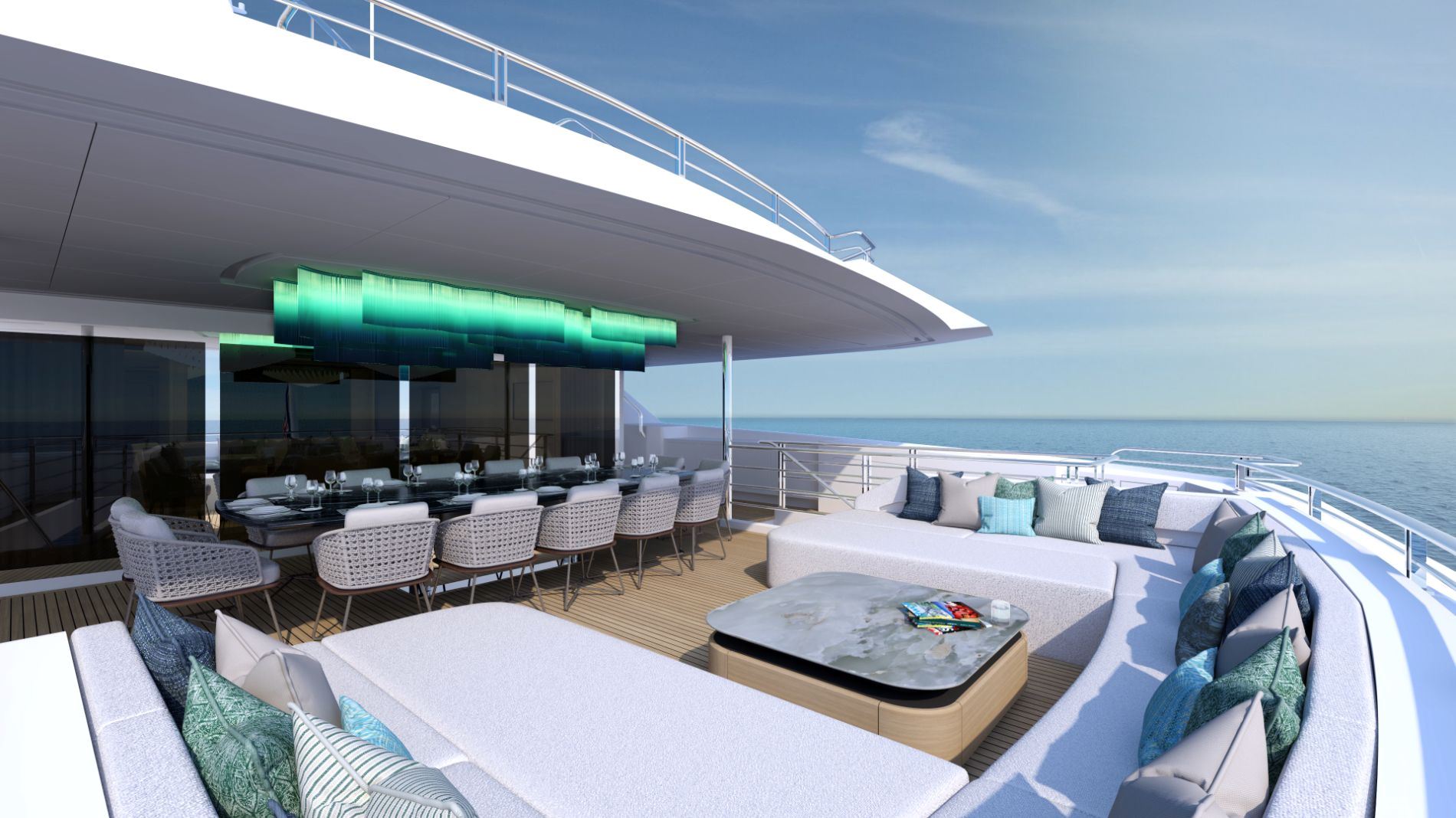 66 m Trideck Motoryacht — exterior