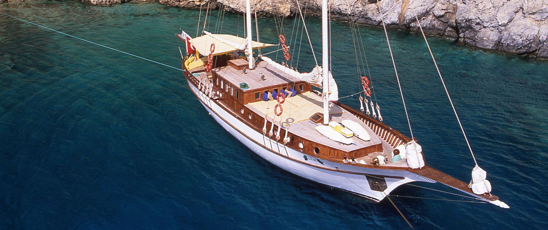 Aniletta & Barketta, a classic sailing yachts yacht by Aegean Yacht