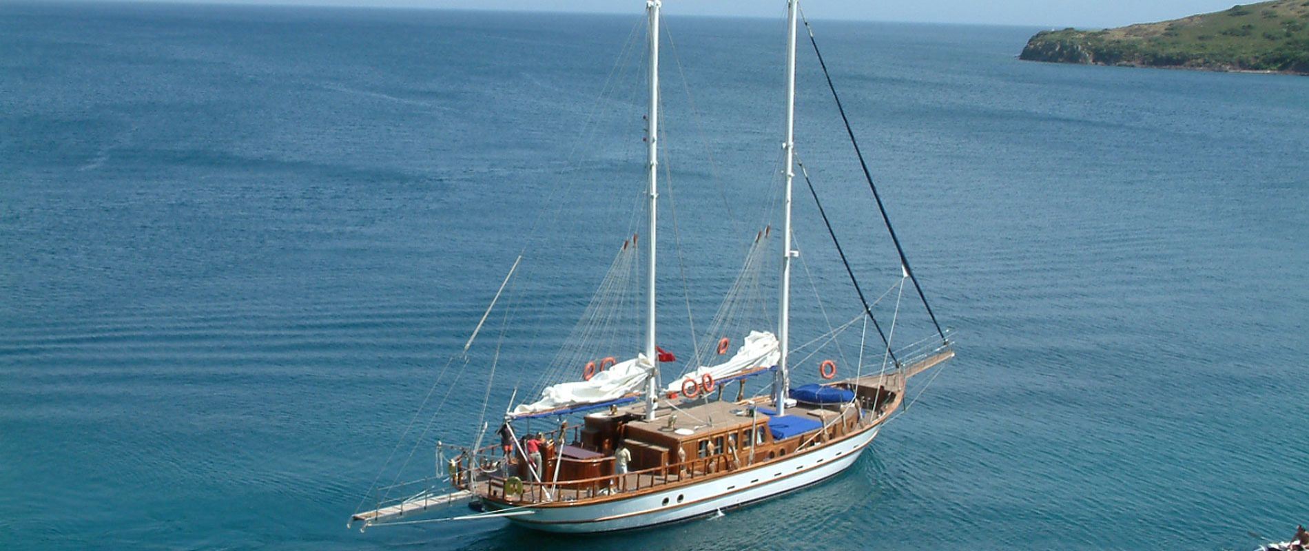 Escapade, a classic sailing yachts yacht by Aegean Yacht