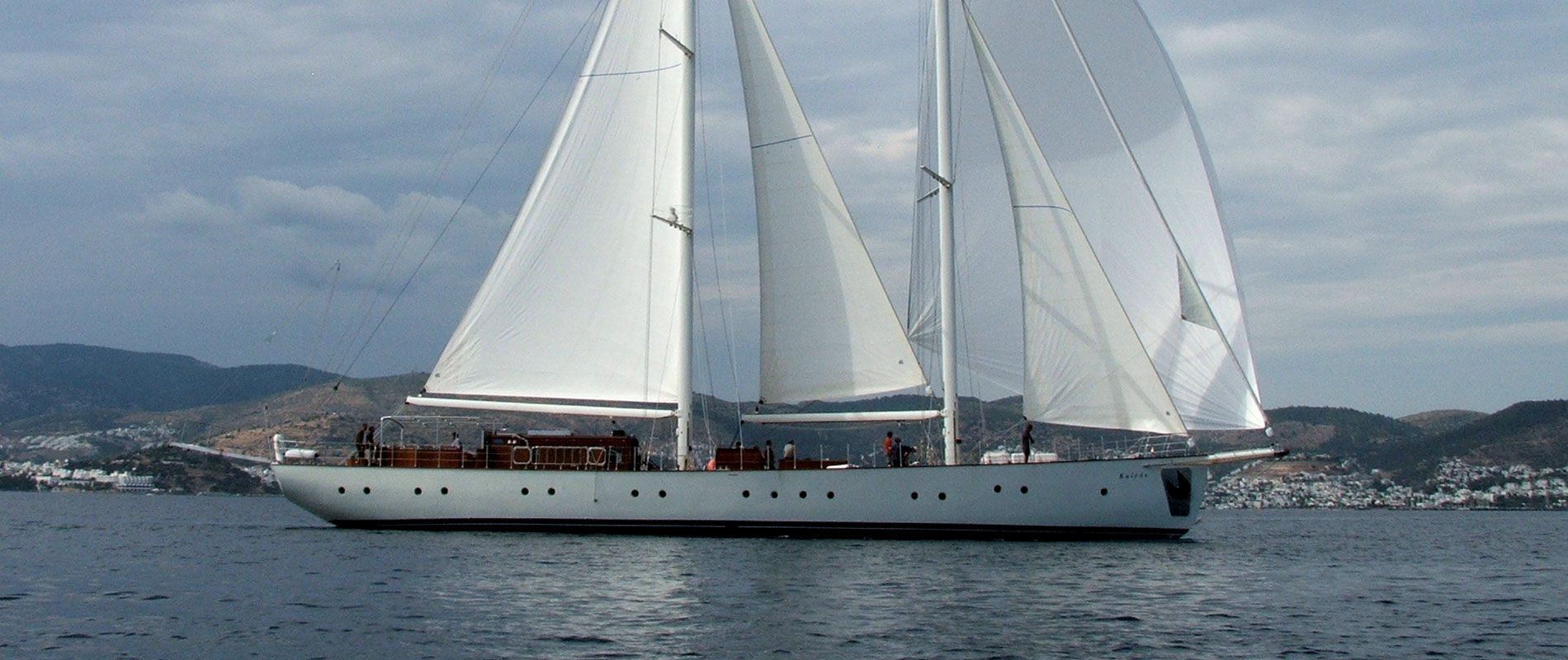 Kairos, a classic sailing yachts yacht by Aegean Yacht